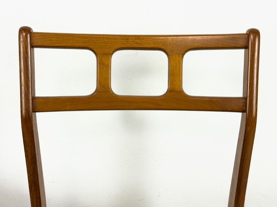 Image 1 of Chaises de salle à manger danoises en teck, 1960s, Set of 6