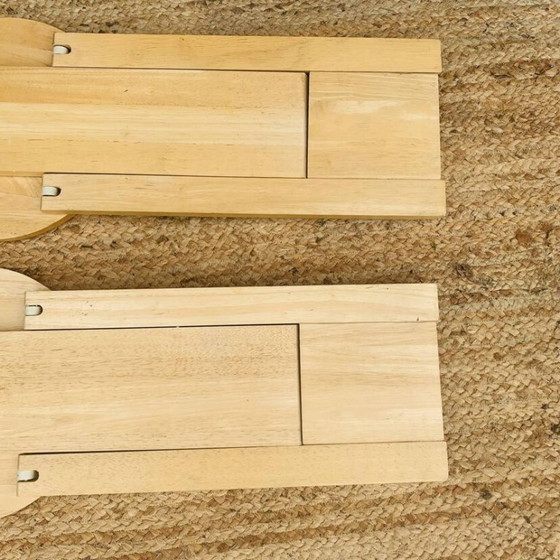Coppia di sgabelli pieghevoli vintage Suzy di Adrian Reed – Legno (photo 7 of 20)
