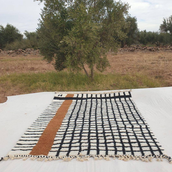 Authentiek handgemaakt Marokkaans vloerkleed 2.5x1.5 m – Vloerkleden en tapijten, Wool (photo 9 of 10)