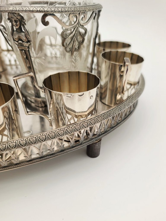 Image 1 of Cabaret Empire 18ème argent massif - Nicolas-Richard Masson orfèvre à Paris