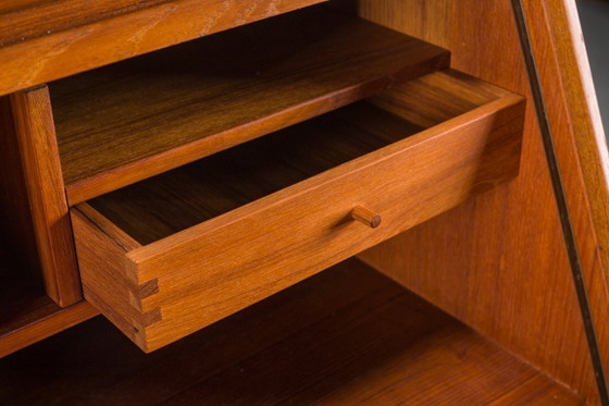 Image 1 of Mid-Century Modern Teak Secretary from Dyrlund, Denmark, 1960s
