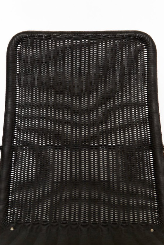 Image 1 of Sedia a sbalzo Anton Lorenz D35 e pouf C35 per Tecta