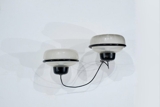 Image 1 of Wall lights model 228 by Gino Sarfatti for Arteluce - 1960s
