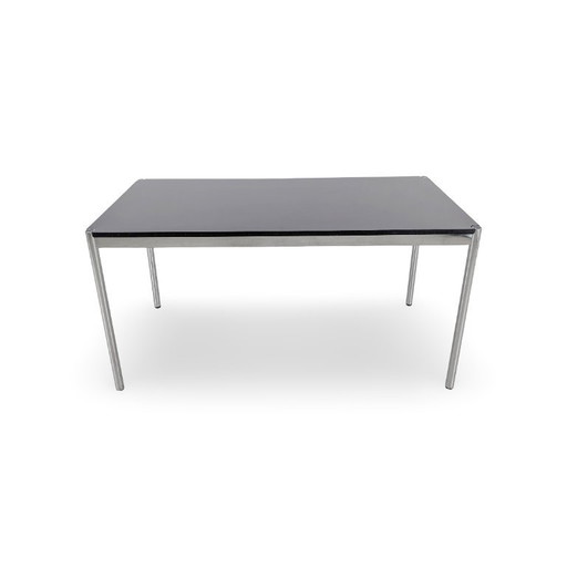 USM Haller tafel, granietdesign, bureau, zwart