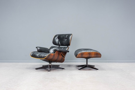 Image 1 of Eames lounge chair + ottoman