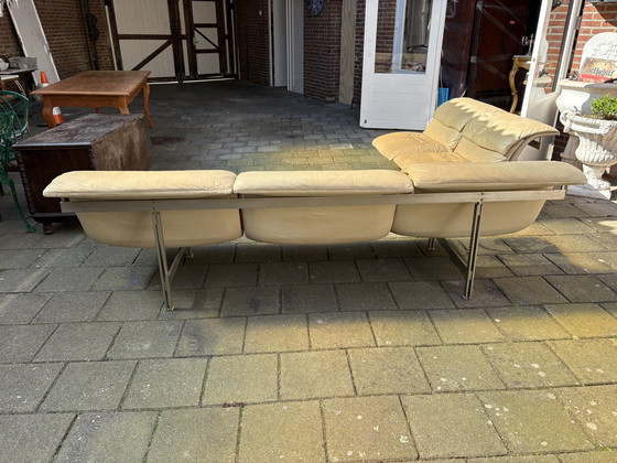 Image 1 of Vintage Wave Modulaire Woonkamer Set door Giovanni Offredi voor Saporiti Italia, 1970