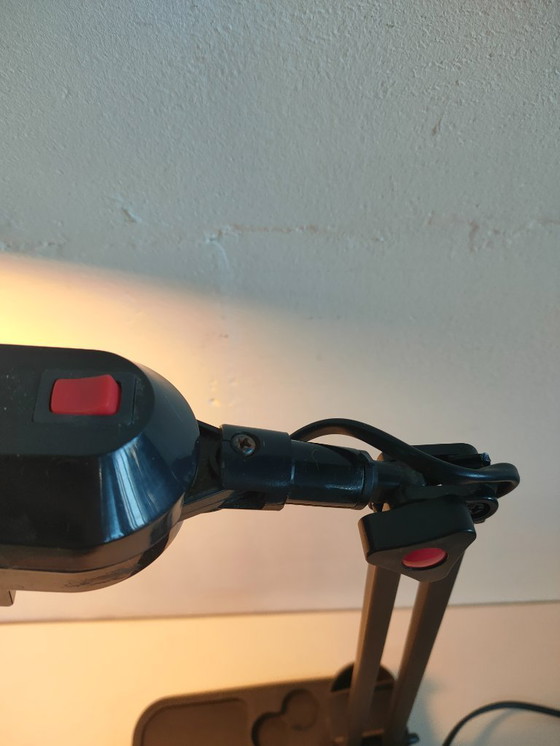 Image 1 of Vintage Verstelbare Bureaulamp/Organizer