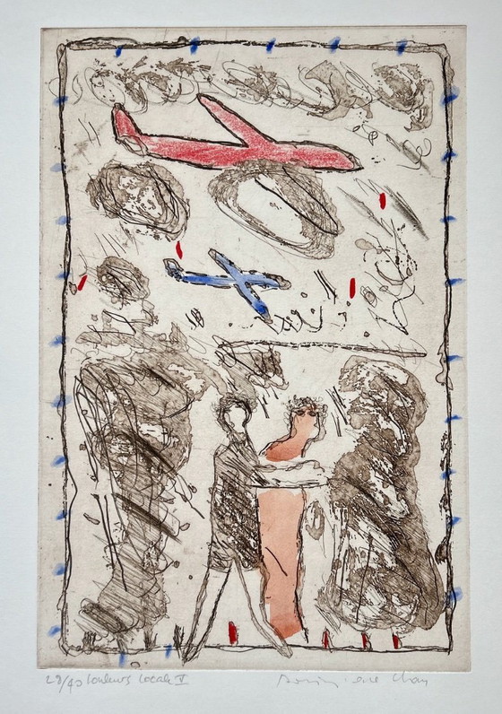 Image 1 of Radierung Dominique Chan - Lokale Farbe V