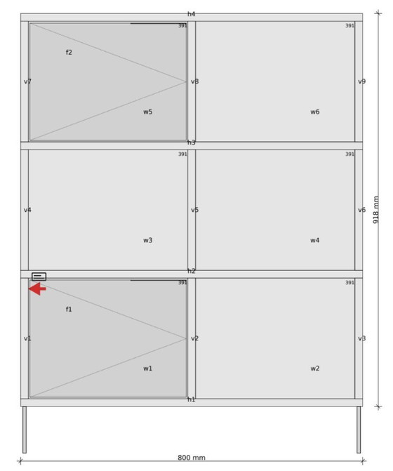 Image 1 of Tylko Sideboard in Cotton Beige with Doors