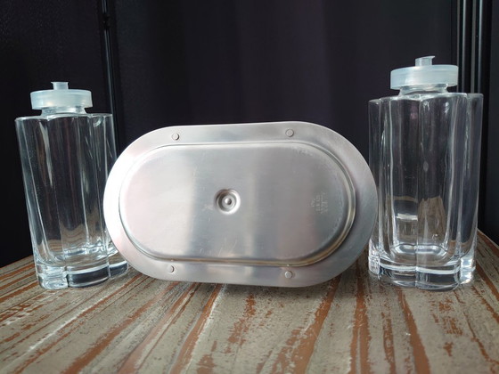 Image 1 of Vintage Alessi Michael Graves Oil and vinegar set