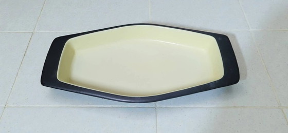 Aubecq Platter, 1960s-70s – Crockery, Metal, Industrieel (photo 3 of 7)