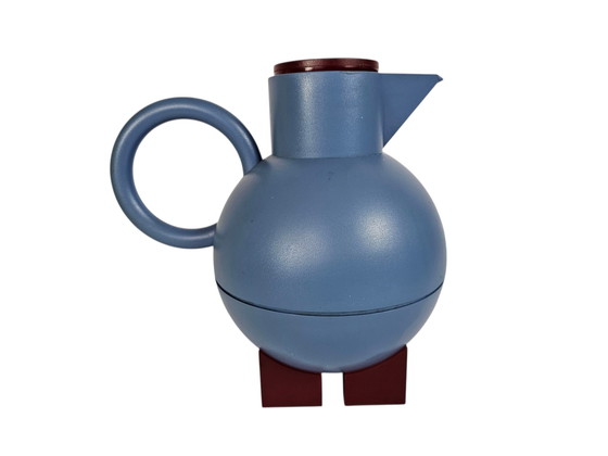 Image 1 of Alessi - Michael Graves - 'Euclid' - thermos - gray/blue - 1994