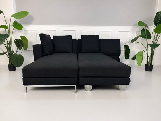 Image 1 of Brühl Fourtwo Canapé Stoff Schlafsofa Four Two Schwarz