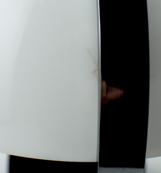 Image 1 of Mid-Century Design Meta Globe Shaped Chrome and Plexiglass Table Lamp by Stilnovo for Artimeta, Italy / Netherlands, 1970s