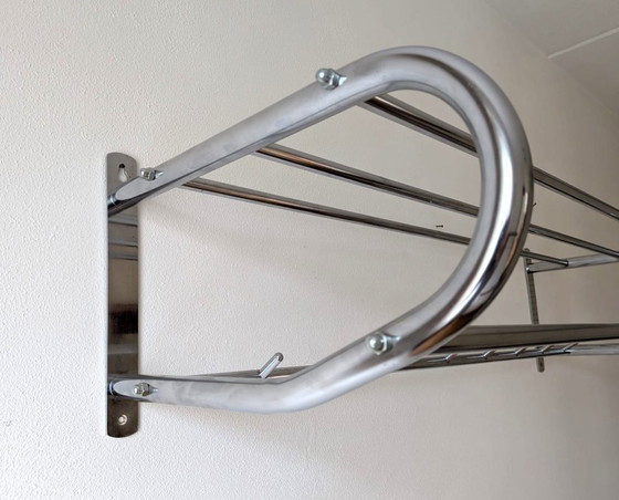 Garderobenständer in Gispen, Bauhaus-Stil, Chrom – Kleiderständer, Chrome (photo 2 of 11)