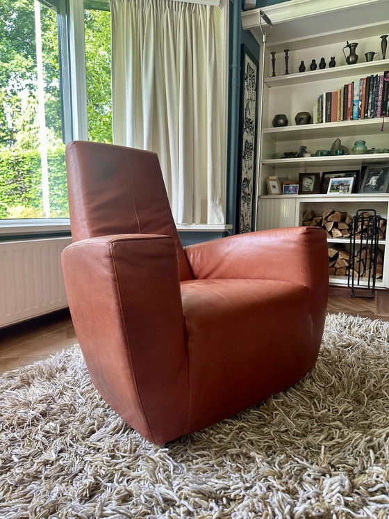 Image 1 of Label, 2 fauteuils Longa, Gerard vd Berg