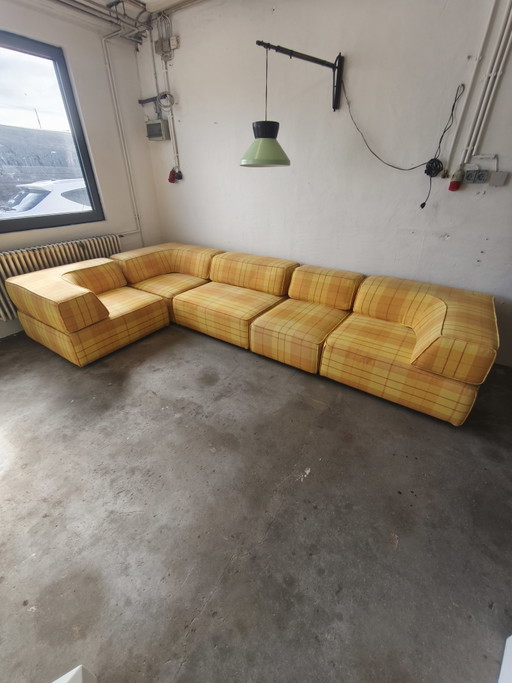 Cor Trio Modulaire Bank Team Form AG jaren 70 – modulaire banken, Wool, Textile