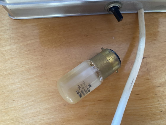 Image 1 of 2 wandlampjes verchroomd