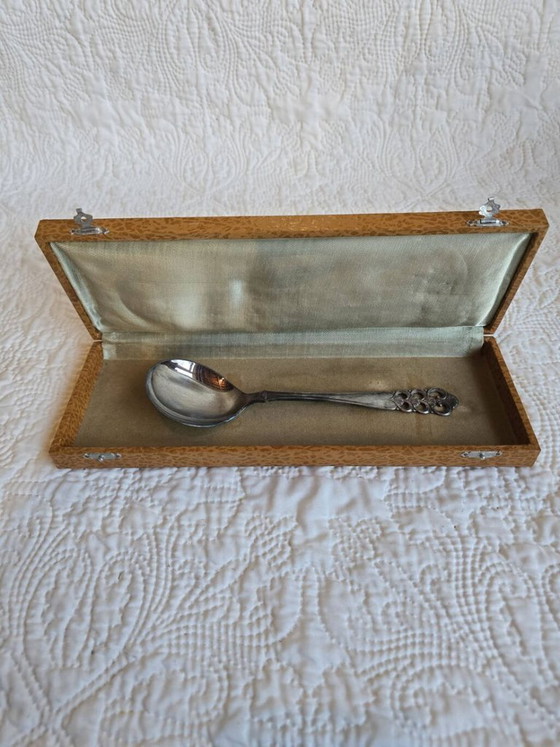 Silver spoon, Norrona pattern, by David Andersen – Table accessories (photo 3 of 5)