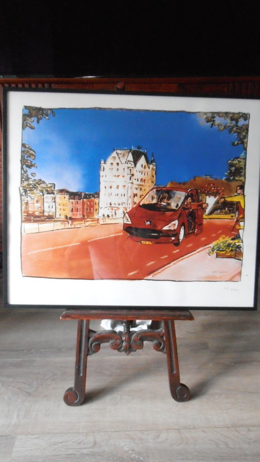 Screenprint - 1007 Fleurs - Signed E/A HR2005
