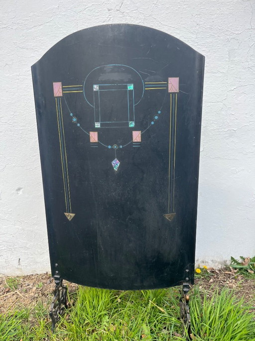 Art Deco fireplace surround