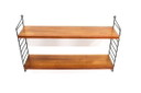 like new! Vintage Teak String Shelf Nisse Strinning Mid Century 60s 70s #1