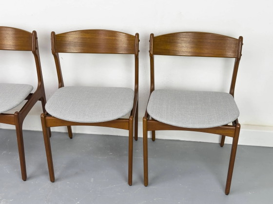 Danish Teak Dining Chairs by Erik Buch for OD Møbler, 1960s, Set of 4 – Scandinavian (photo 11 of 24)