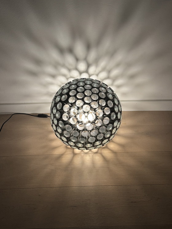 Vintage Space Age Aluminium Table Lamp or Pendant Light (photo 3 of 7)