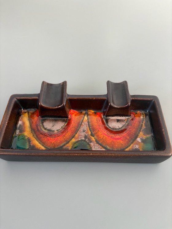 Posacenere Fat Lava anni '70 – Scheurich W-Germany, Ciotole, Ceramica (photo 4 of 9)