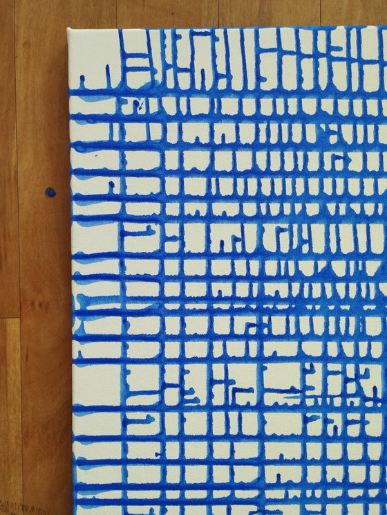 Image 1 of Natia Antadze "Abstract Composition Blue"