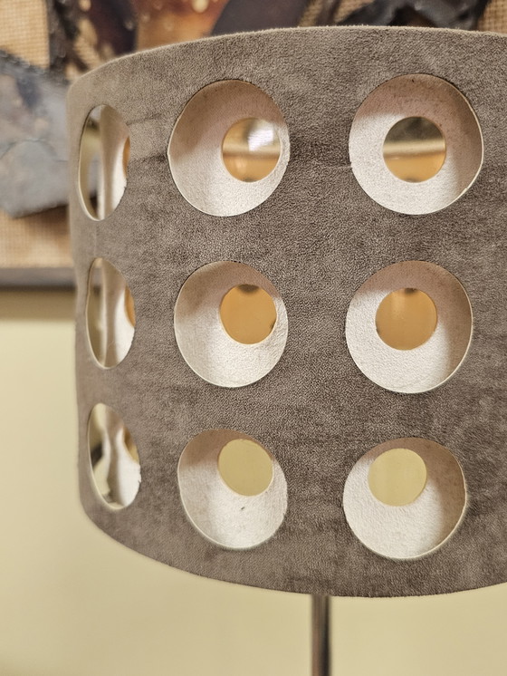 Image 1 of Vintage Tafellamp Bureaulamp Lamp Rondingen Rond