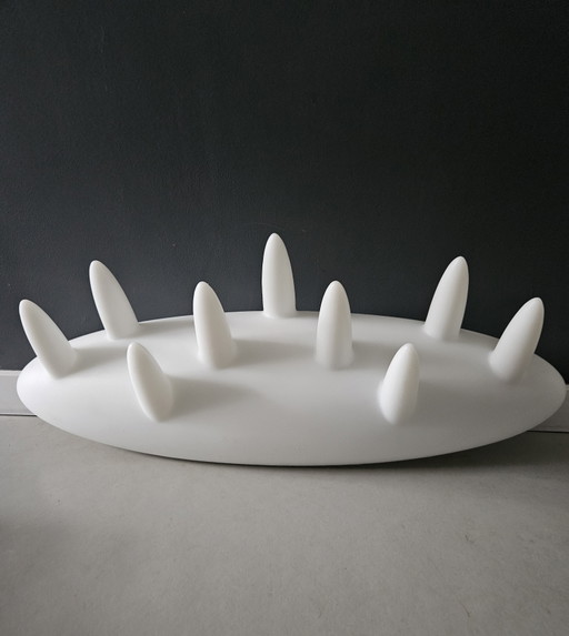 Lampada a forma di cactus e appendiabiti di Gerard van de Berg, anni '80/'90