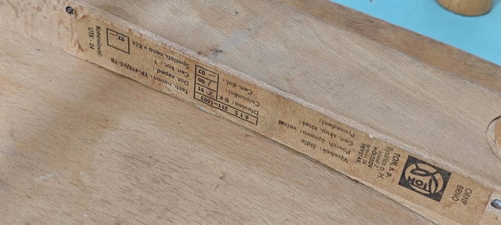 Lot de 4 chaises en bois bleu clair TON Bystrice (Thonet), lot 2. – Chaises de salle à manger, Wood (photo 14 of 22)