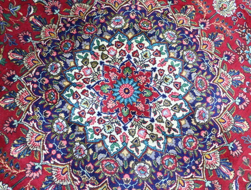 Hand-knotted Persian carpet - Tabriz carpet 385x283