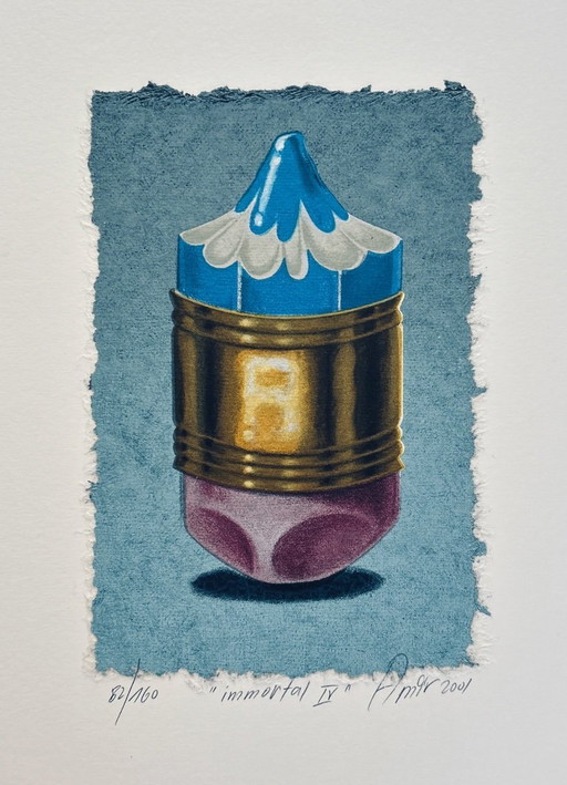 Screen print Sharon Amir - Immortal IV