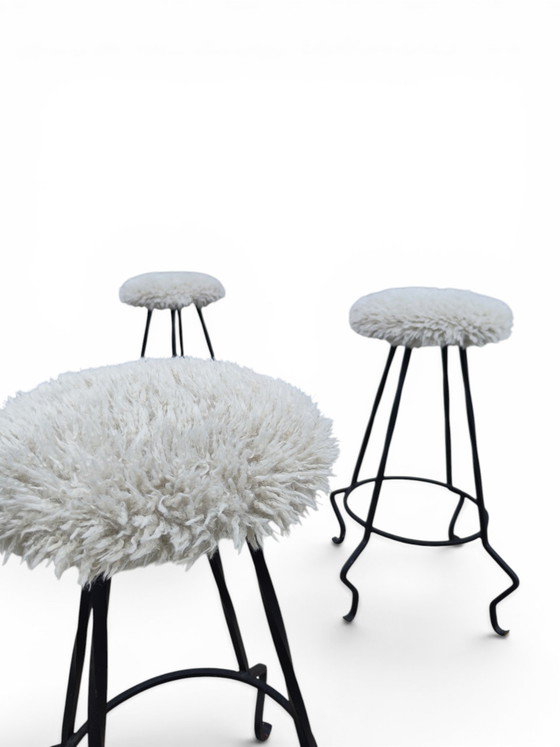 Image 1 of Trio di sgabelli per isola cucina