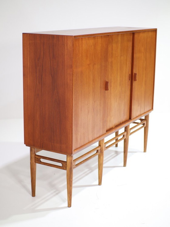Image 1 of Highboard Illum Wikkelsø model 90 Deens vintage