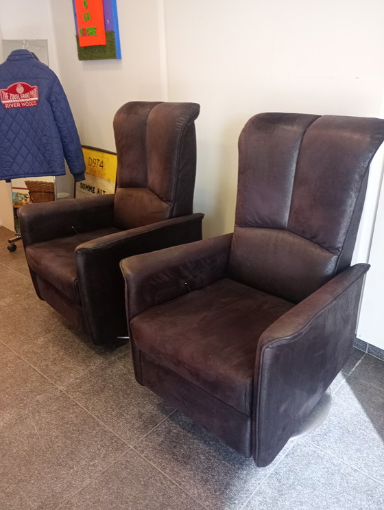 Image 1 of 2 asientos relax up2date de cuero nobuk