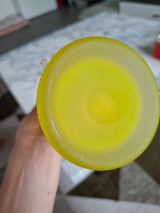 Bouteille en verre Henry Dean avec bouchon, jaune, Objets déco, Modern (photo 6 sur 8)