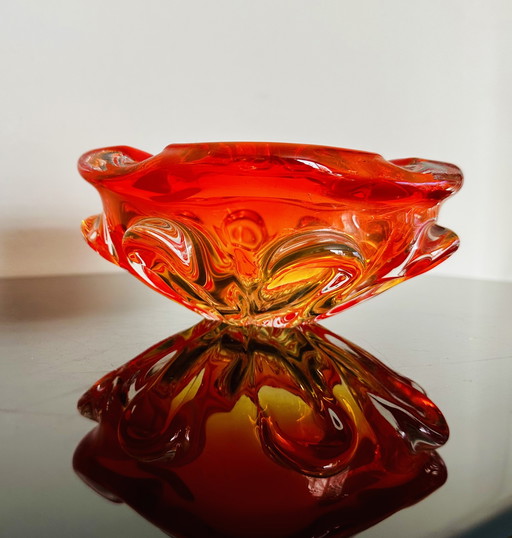 Murano asbak vintage 