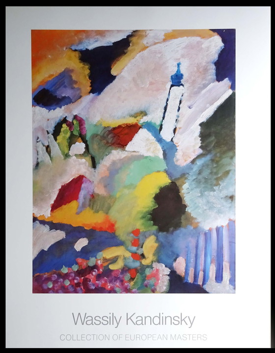 Image 1 of Wassily Kandinsky - Achenbach Art Edition 1988 - Kirche In Murnau 1910