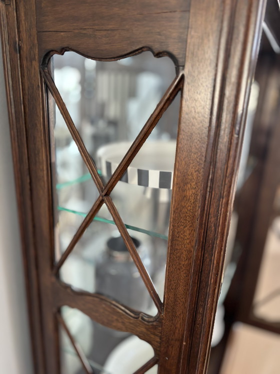 Vetrina in Legno Massello con Schienale a Specchio – Vetrine, Wood (photo 6 of 12)