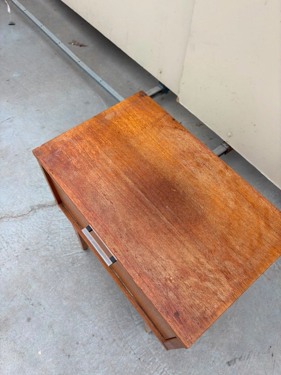 Comodino Vintage in Legno Mid-Century – Anni '60 – Comodini, Metal, Wood (photo 5 of 6)