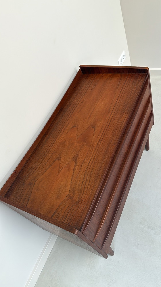 Image 1 of Vintage wooden chest of drawers by Tylvad Hansen