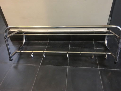 Porte manteaux muurschildering