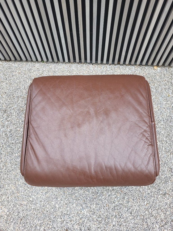Poggiapiedi per sgabello Jori – Poggiapiedi e pouf, Leather (photo 2 of 7)