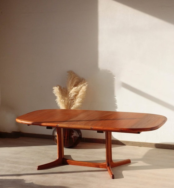 Image 1 of Vintage Dyrlund Teak Dining Table – The Excellence of Danish Design