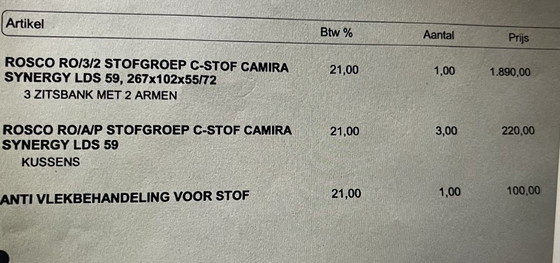 Image 1 of Banque de design Hulshoff