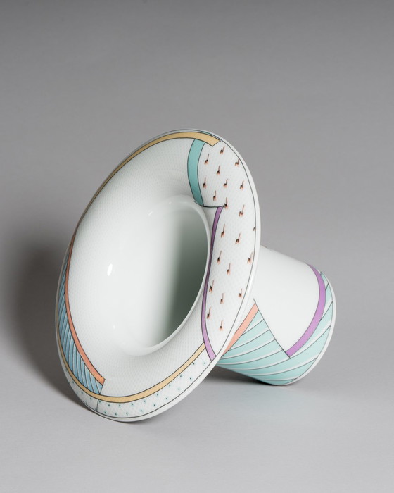 Image 1 of Tapio Wirkkala & Dorothy Hafner pour Rosenthal, Duo de vases et de bols "Century New Wave", Allemagne, vers les années 1980