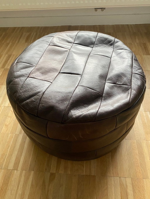 Vintage Patchwork poef